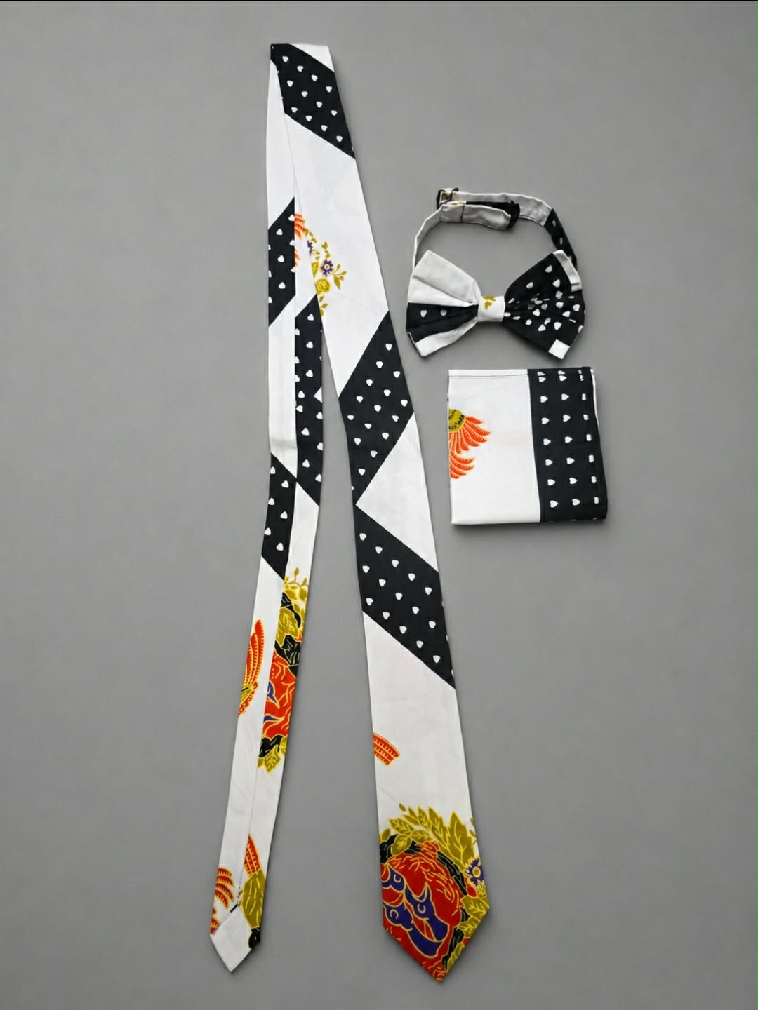 African Print Men’s 3-Piece Tie Set