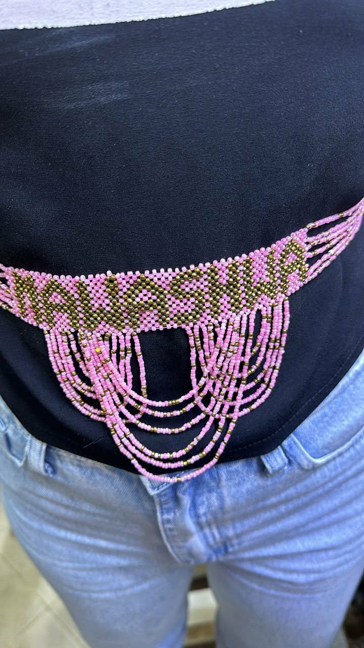 Handmade African Plus Size Waist Beads – Swahili Name Designs