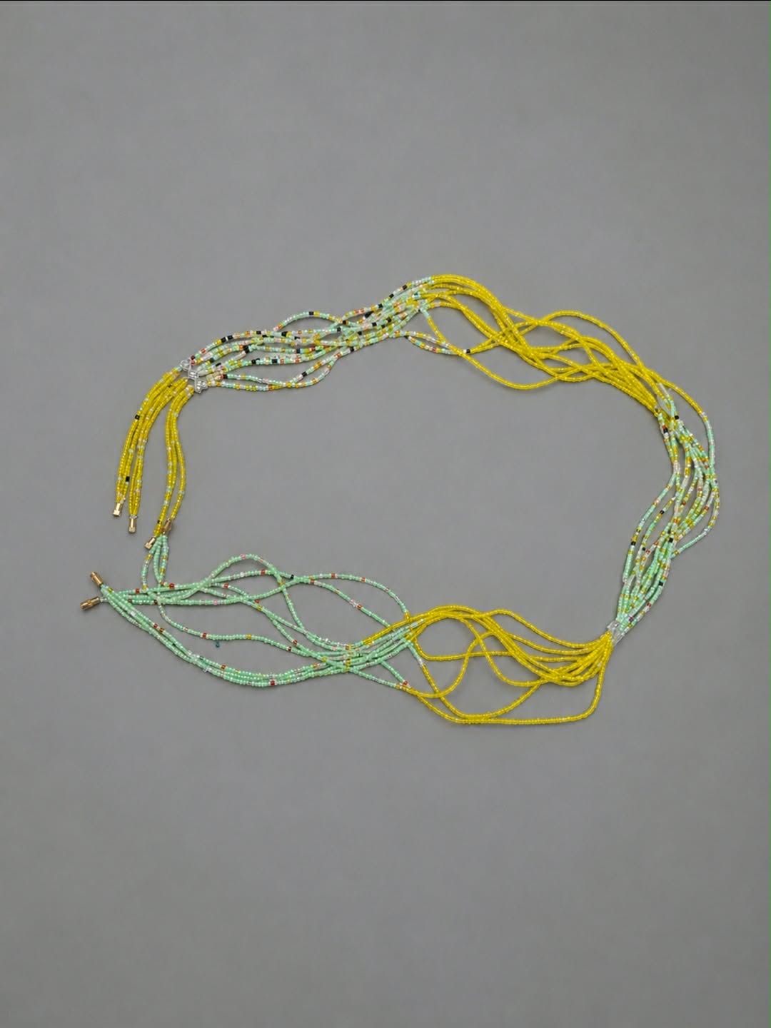 Handmade African Waist Beads – Multicolor Beaded Designs